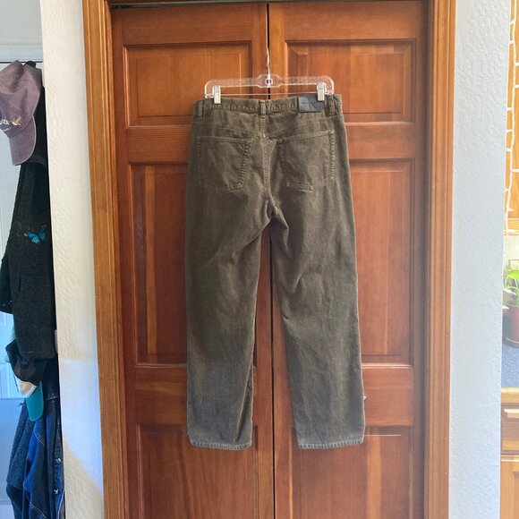 Calvin Klein Army Green Corduroy Pants - Size 31 - Vintage - Loose Fit - No tags - Picture 8 of 13